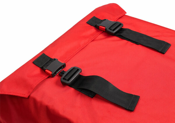 Housse de protection avec système de sac à dos pour le brancard panier